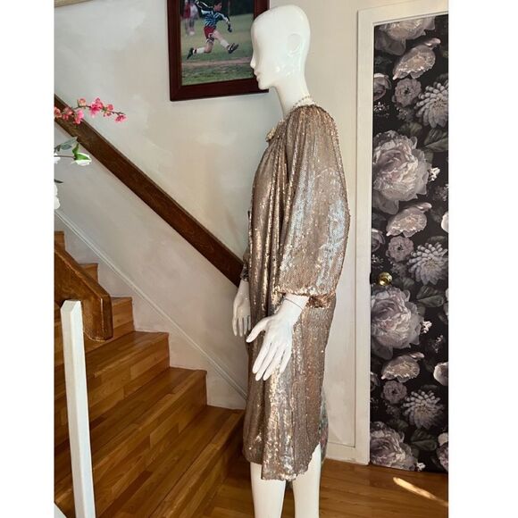 Anthropologie Calliope Sequined Midi Dress - Picture 6 of 7